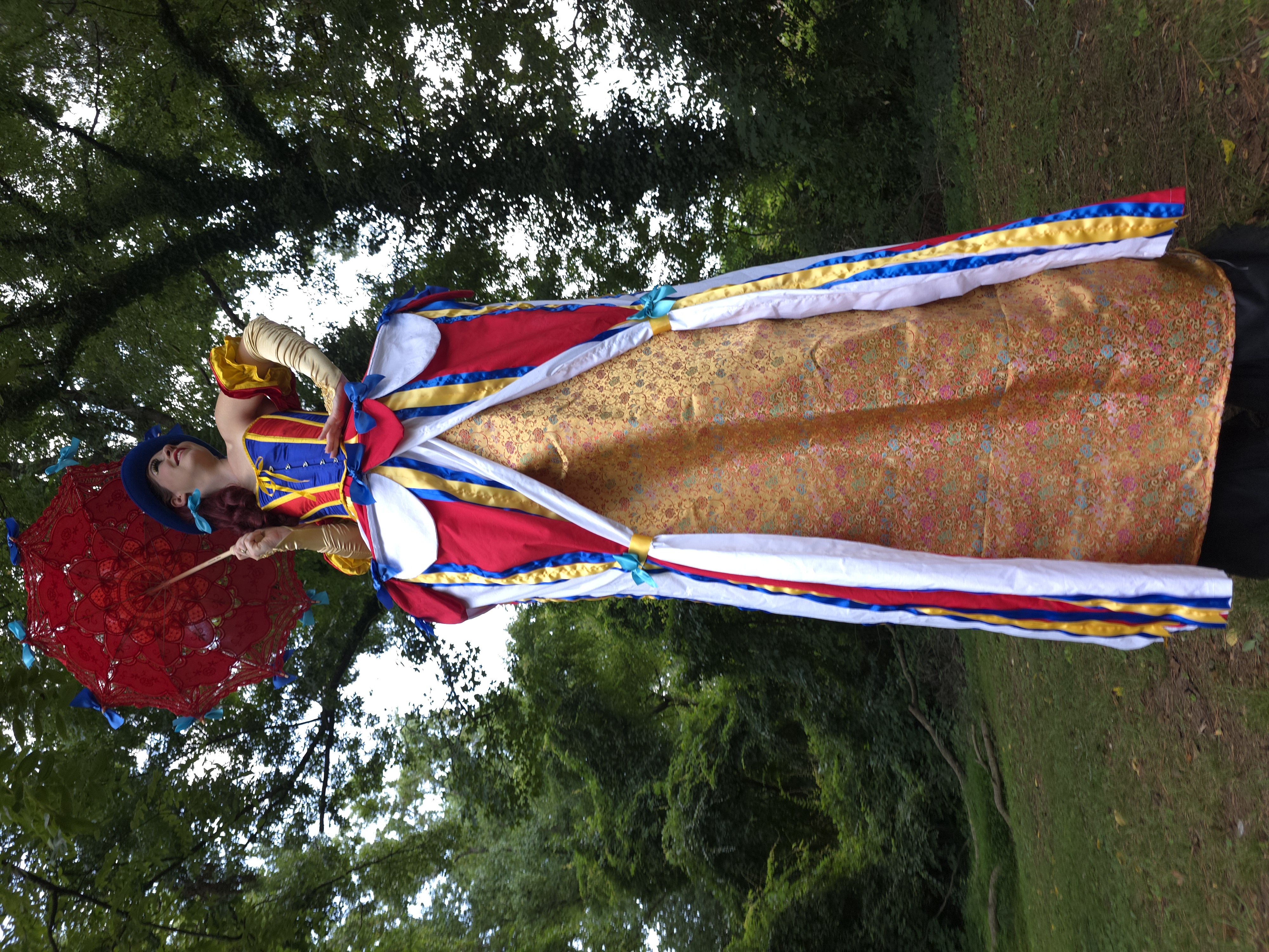 Circus tent event performance