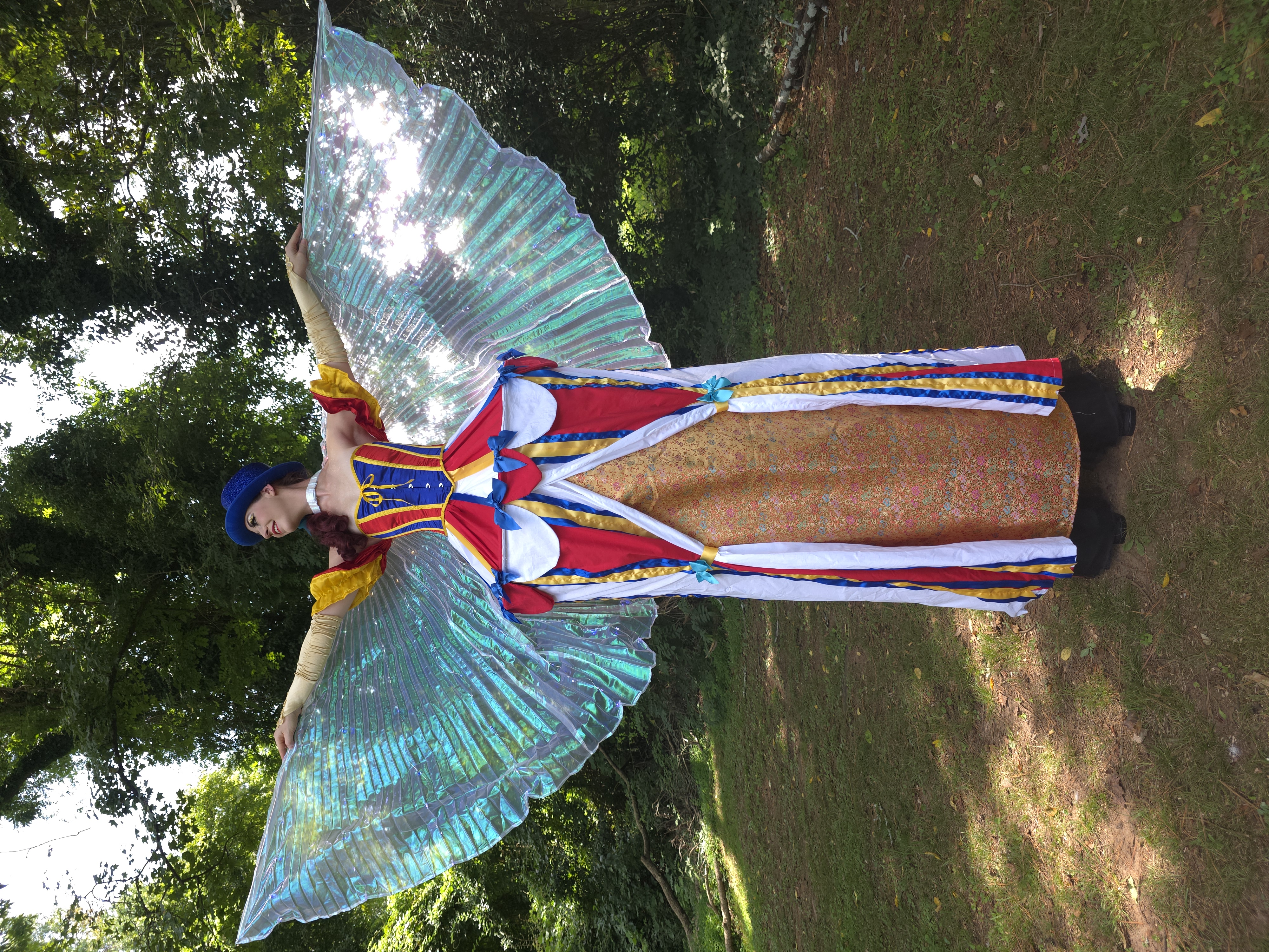 Circus tent event performance